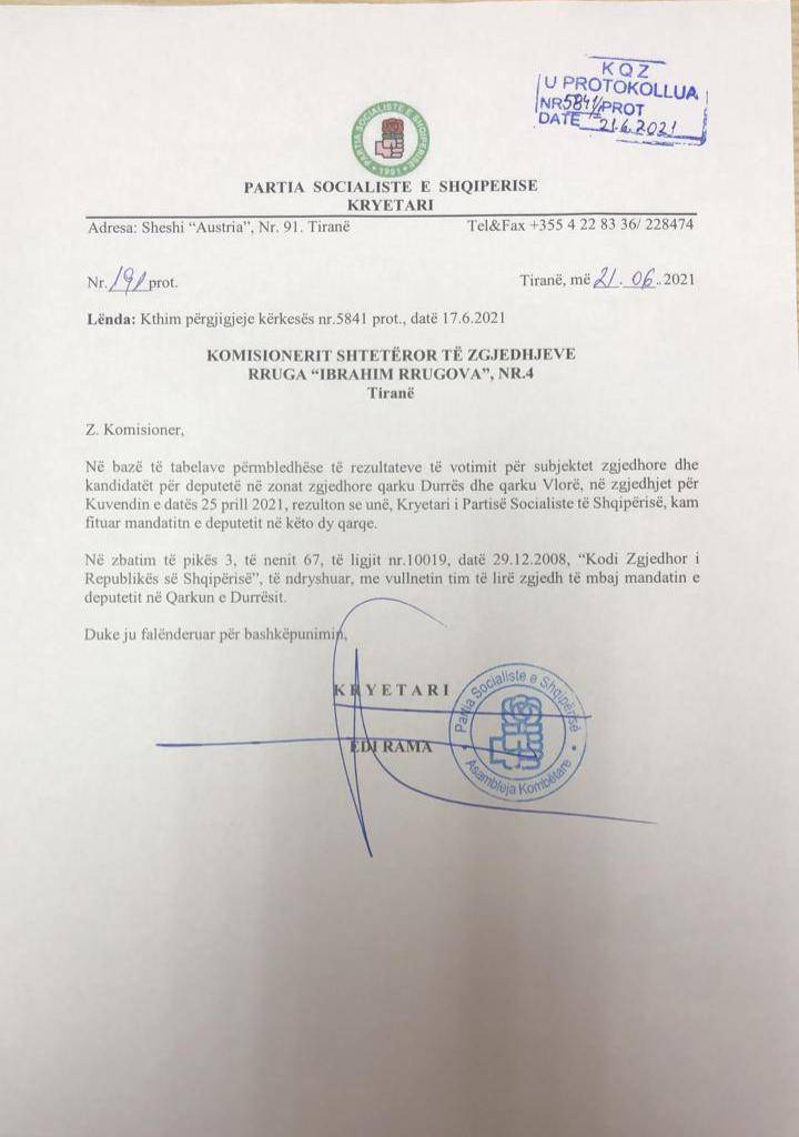 Në Vlorë apo Durrës? Ja ku do të jetë deputet Rama në parlamentin e ardhshëm 1 59b10b1a d841 4e3f a9ef 02d8c4a1bdc4