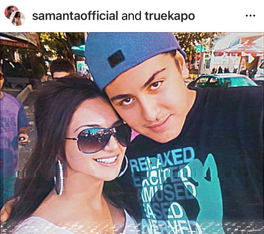 Samanta Karavella poston një foto të rrallë të Capital T 1 36D58E3D 0BF4 494E 838C F5CF21B763C3