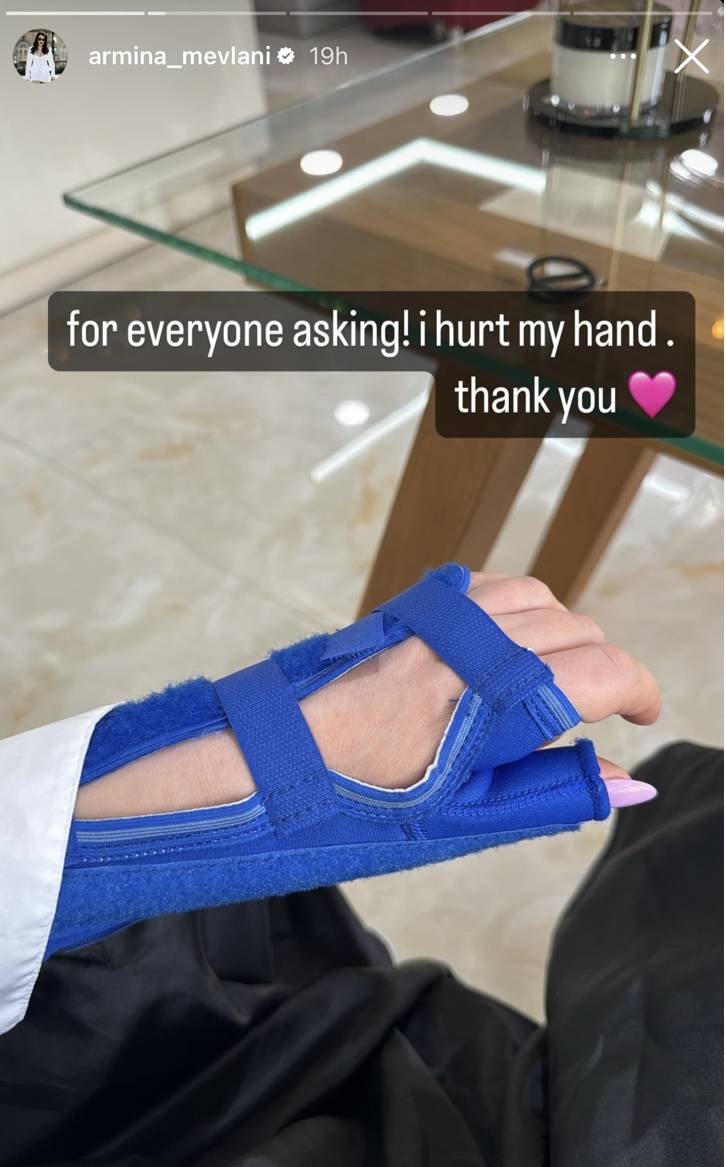 Armina Mevlani pëson një incident, ja gjendja e saj 1 BB525D36 0D33 4427 B4B1 7D20F1DF7DF9