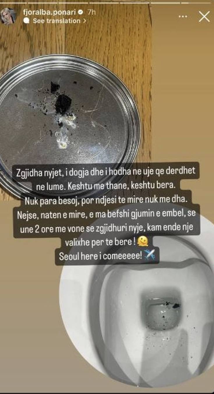Flokë dhe nyje brenda kutisë të dhuratës, Fjoralba Ponarit i ndodh e papritura 2 AE4DF2CF 9914 4DB5 BB5B E3E537329862