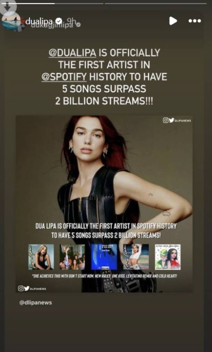 E para shqiptare, Dua Lipa thyen këtë rekord! 1 BBE0F2ED A059 41F7 8C06 912B7C5A3238