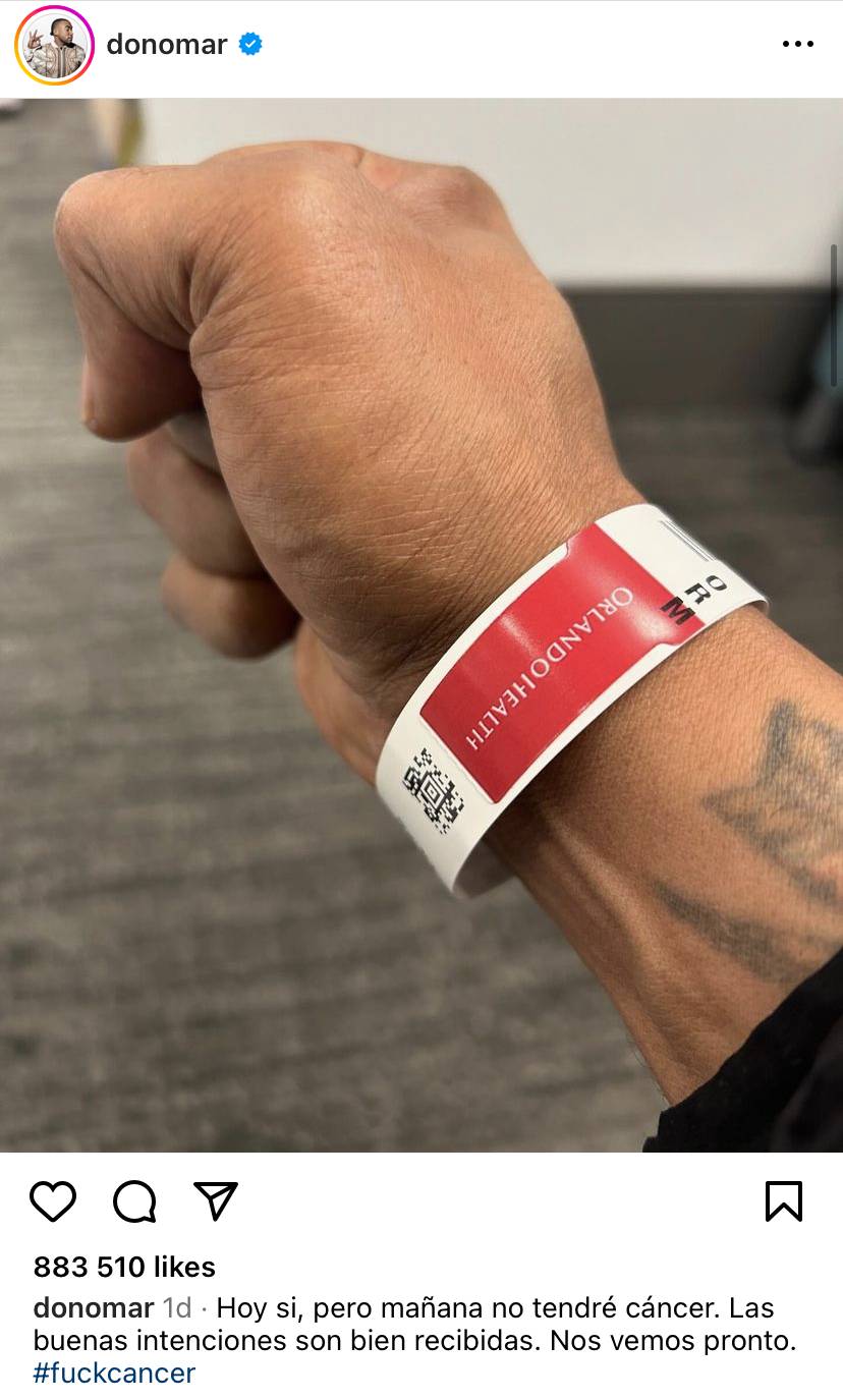 Jep lajmin në Instagram, Don Omar diagnostikohet me kancer 1 FF9C4AF0 2D7F 48CD AE1B F762B7C7EA03