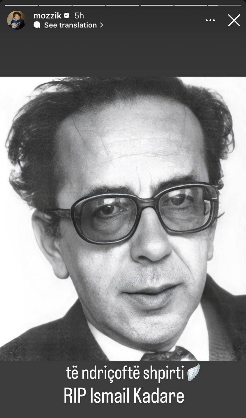 VIP-at shqiptarë kujtojnë kështu Ismail Kadarenë 4 6DD27EA8 3FD2 4CDA BCDB 151F87BA14F4