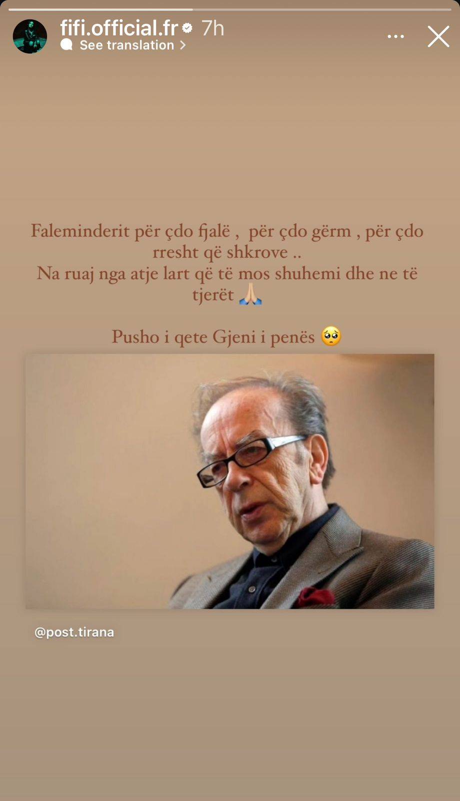 Cila nga vajzat e showbizit e ka ndjerë më shumë ikjen nga jeta të Ismail Kadaresë? 6 A9F35F82 1DFF 4010 97A1 15F6F51192DD