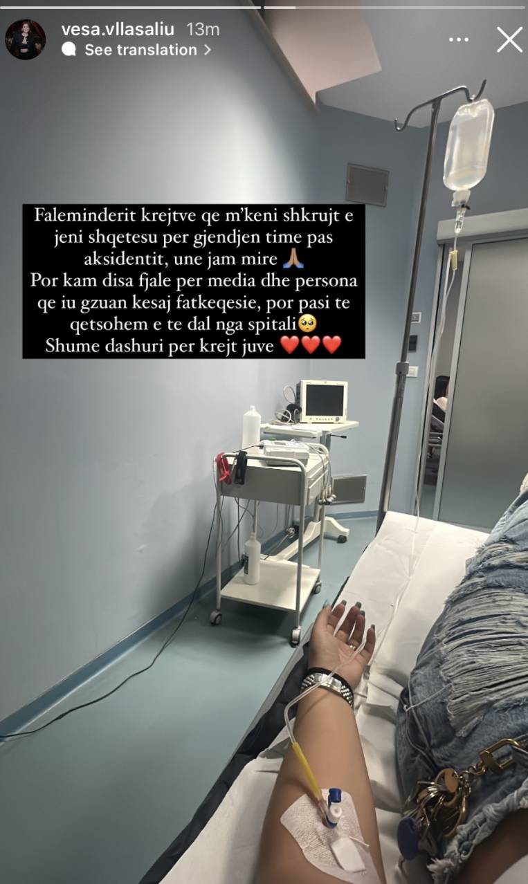 Vesa Vllasaliu aksidentohet me makinë 1 15FCF8BD 193A 49B7 BE64 D0FB5527EA07