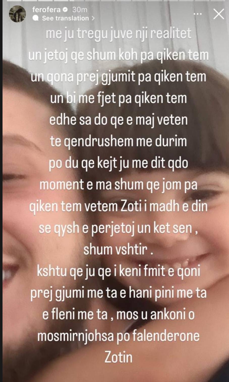Fero mesazh prindërve:mos u ankoni o mosmirnjohsa por falenderoni Zotin 1 IMG 5746
