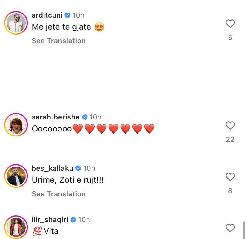 Evi Reçin dhe Kledi Hysën e uron gjithë showbizi për lindjen e djalit 4 93903A22 7949 4D59 BDA2 9B43E81D347E