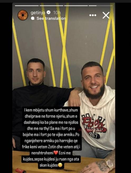 Për çfarë armiqsh po flasin Mozzik dhe Getinjo? 1 A619A16E 1238 4125 BFF9 C12A472E106A