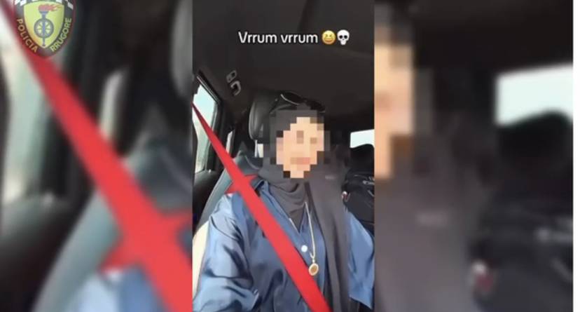 Video me shpejtësi në autostradë, çifti i TikTok Hati dhe Jashari gjobiten dhe u sekuestrohet makina luksoze nga Policia 1 ABF464C2 7B45 4738 8CE4 3D763A9E188A