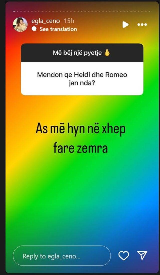 Egla Ceno flet për largimin e Heidit: U tregua e dobët 2 22C75D27 6F08 4360 BB4A F29B7810B5EB