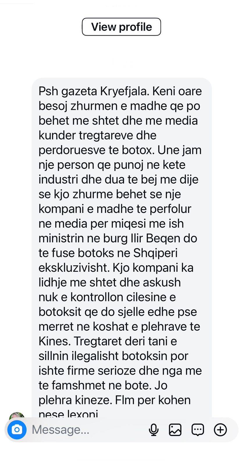 Zhurma e botoksit në Tiranë ka nisur sepse një kompani farmaceutike pritet të marrë ekskluzivitetin për të importuar një lloj botoksi fantazëm me origjinë nga koshat e plehrave të Kinës 1 A50F4A58 0A13 4AB9 9DE2 A251E7FCE6D3