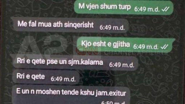 Dalin bisedat e profesorit me nxënsen 14 vjeçare në Korçë 4 6614CCBC 6408 4DDD B088 9A37877470BD