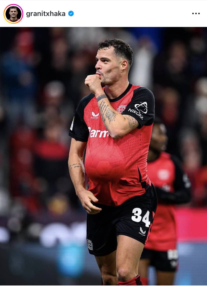 Mënyra e veçantë që Granit Xhaka zbuloi se do të bëhet baba për herë të tretë 1 75B03D21 D433 4F47 BF19 EFD61915F41E