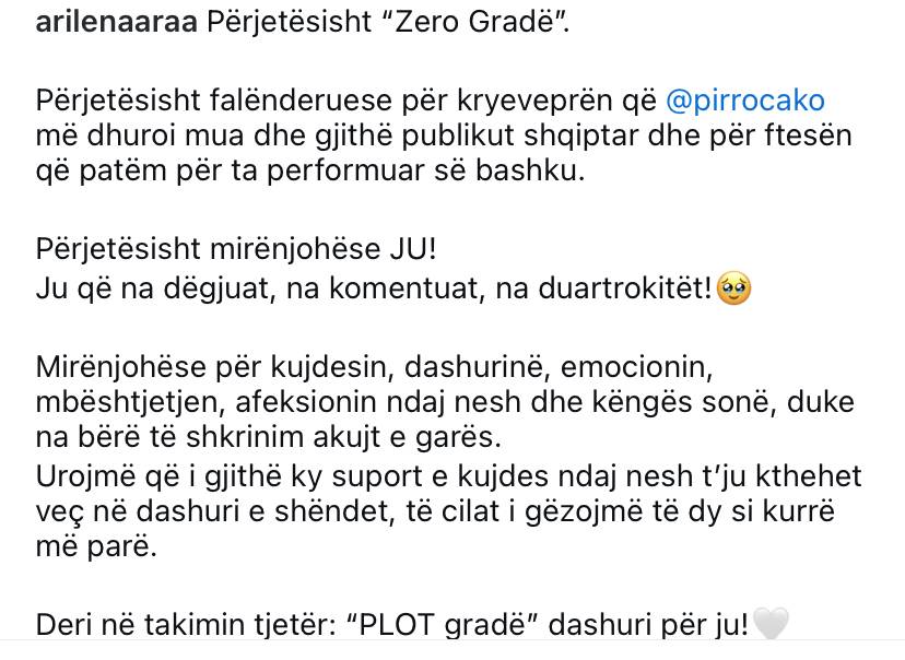 U tërhoqën nga Kënga Magjike se Pirro Çako ishte sëmurë? Arilena Ara përgënjeshtron Ardit Gjebrean 1 3E17B5C4 2F7D 4CBA 9EB0 4EA0D67748B2