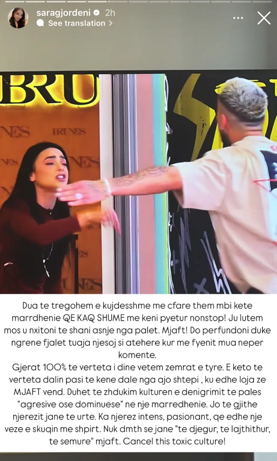 Njësoj si ajo dhe Bardhi! Sara Gjordeni tregon rastësinë me çiftin Egli dhe Gjesti 1 IMG 3349