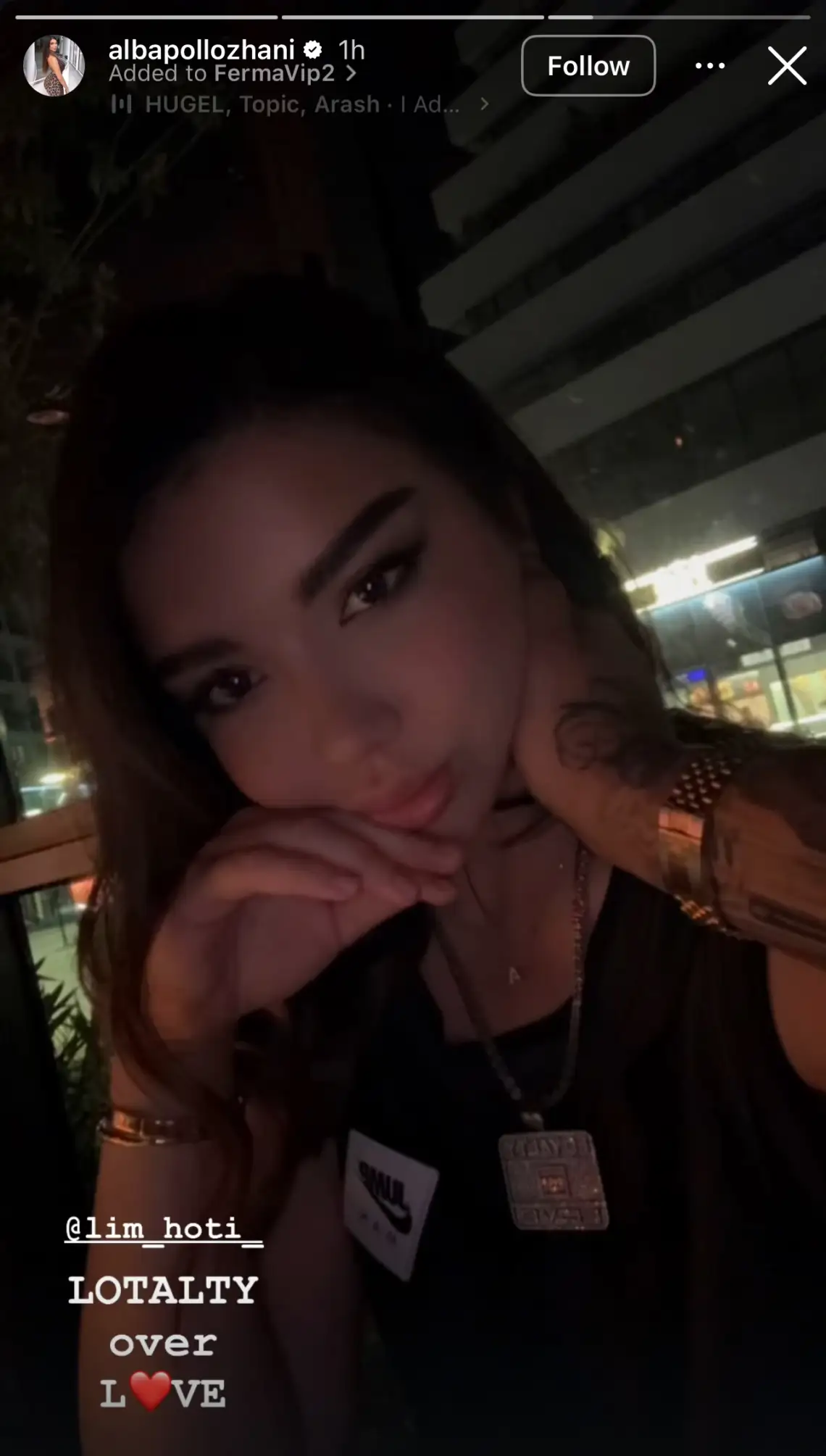 Alba dhe Lim shfaqen bashkë pas daljes nga Ferma VIP 1 IMG 6506