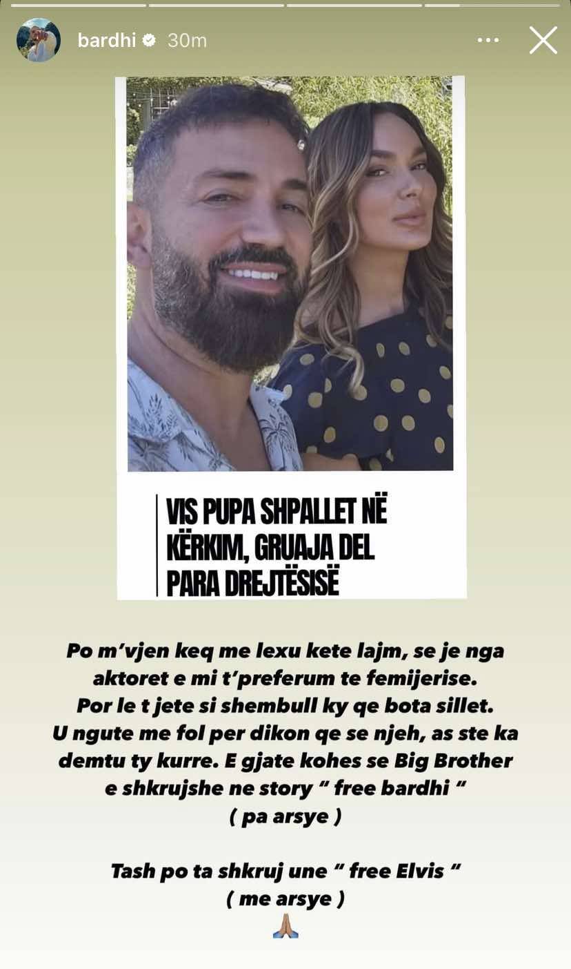 Bardhi "merr hak" ndaj Vis Pupës. Nuk ja harron postimet kur ishte në BB VIP Albania 1 IMG 6960
