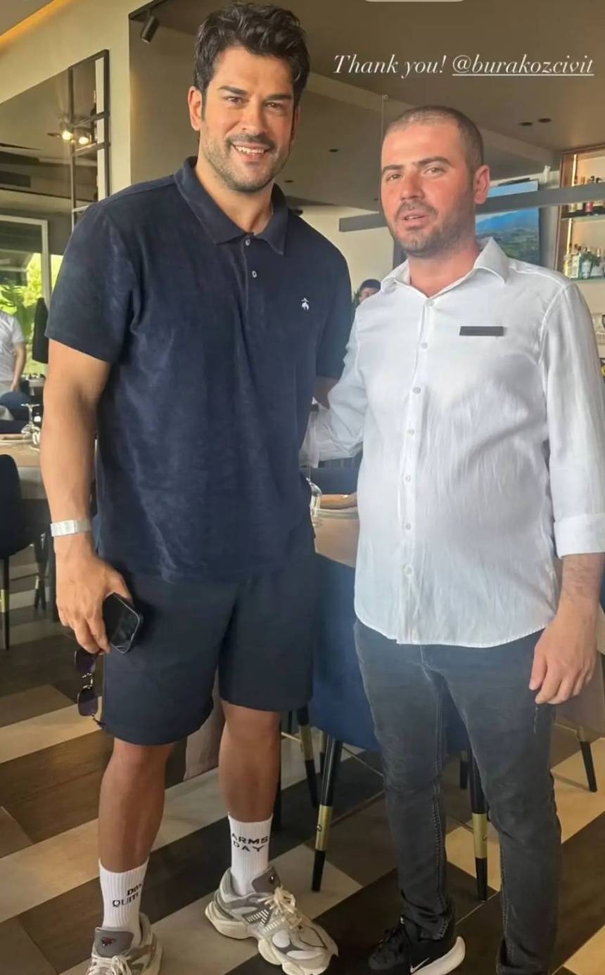 Aktori i njohur Burak Ozçivi vjen për pushime në Shqipëri 1 IMG 8764