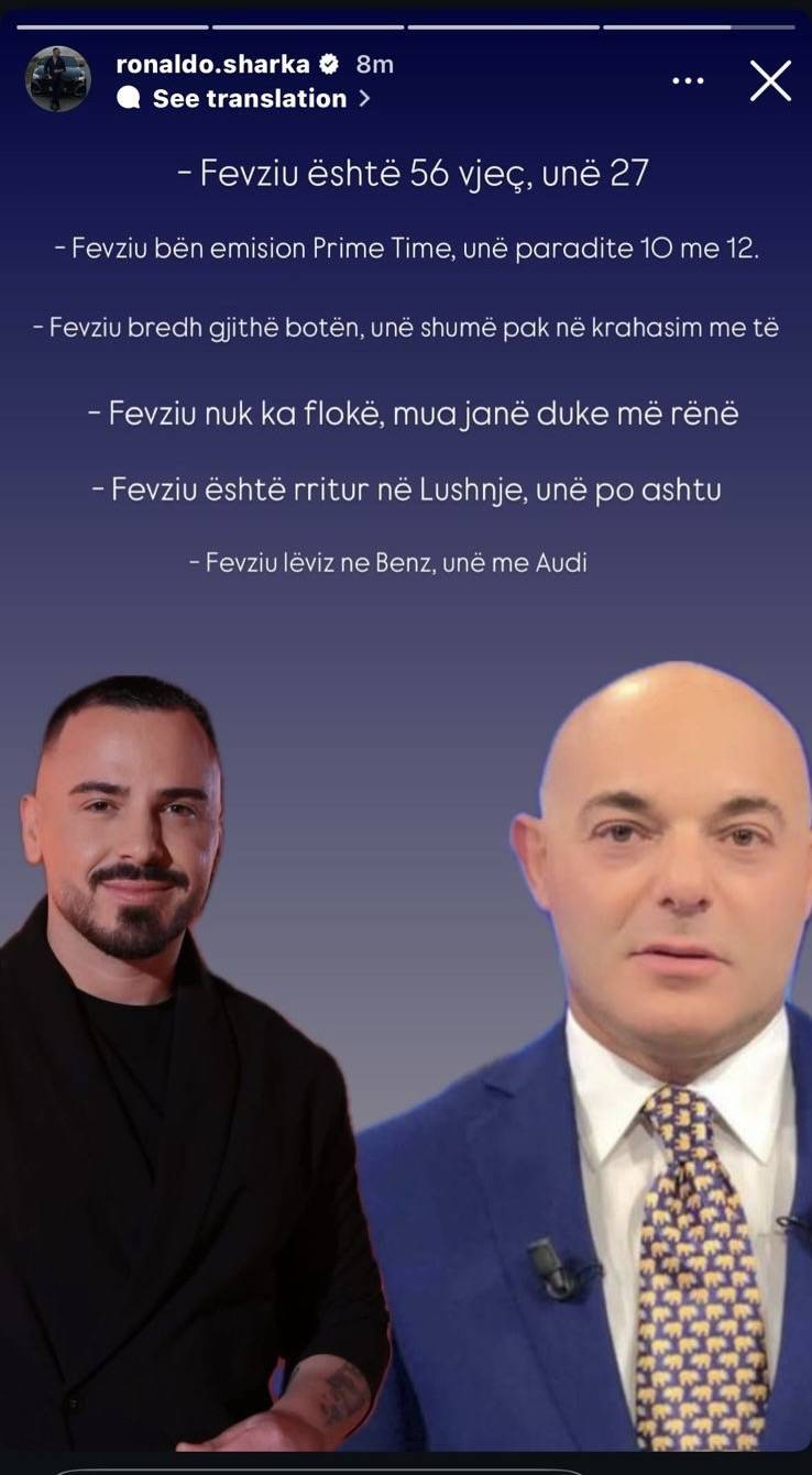 Ronaldo Sharka, imazh i Top Channel, bën bilancin përballë imazhit të TV Klan, Blendi Fevziu 1 48d6f2d8 65e4 4380 8d36 03bb9fadd39c