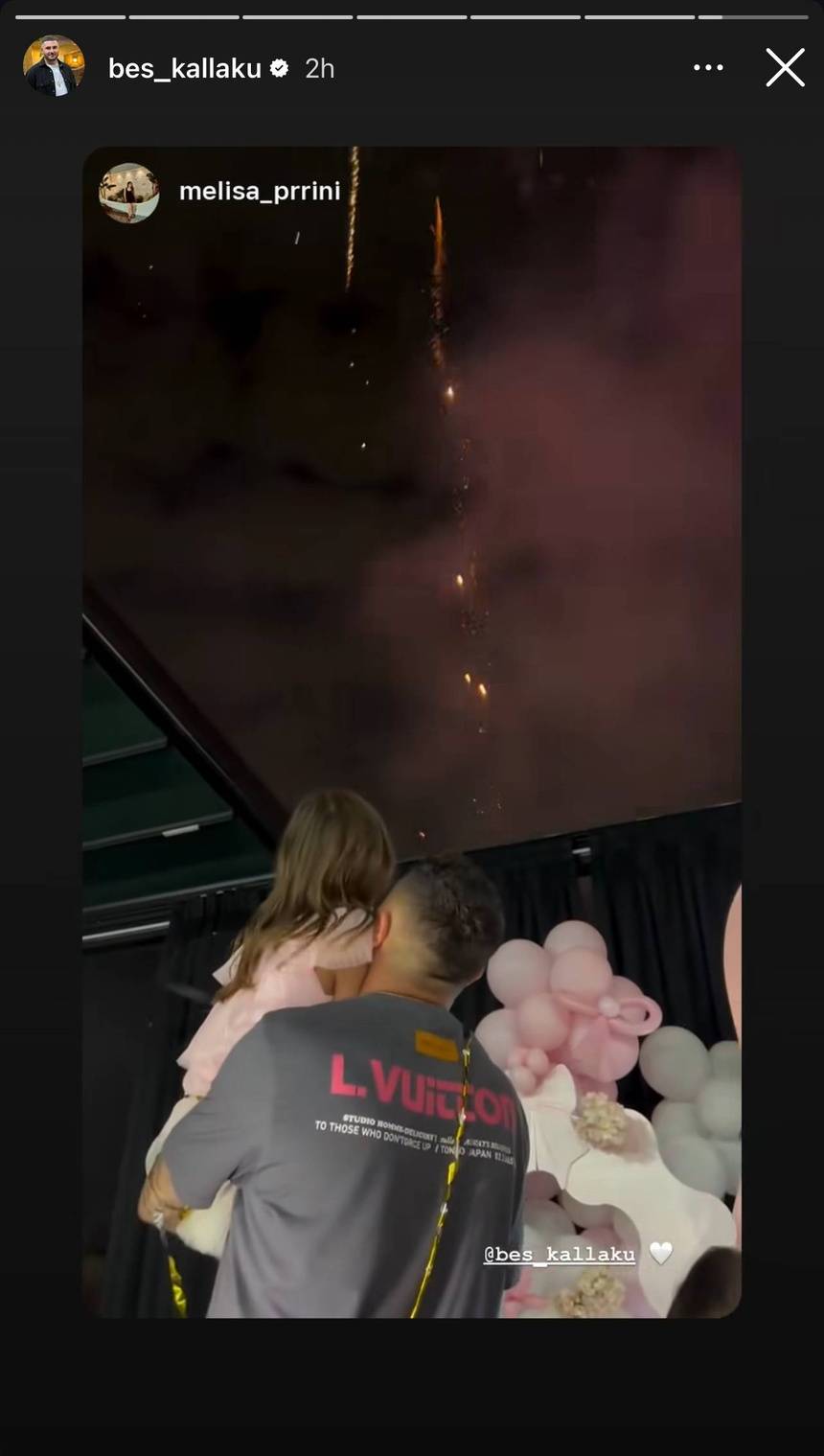 Dy festa të ndara nga Besi e Xhensila për ditëlindjen e vajzës 1 IMG 9725
