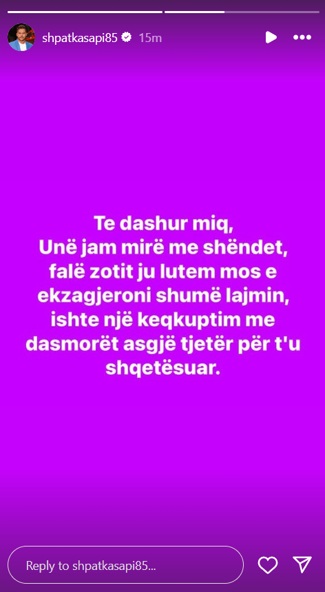 Pas raportimeve për sherrin me dasmorët, reagon Shpat Kasapi 1 IMG 0880