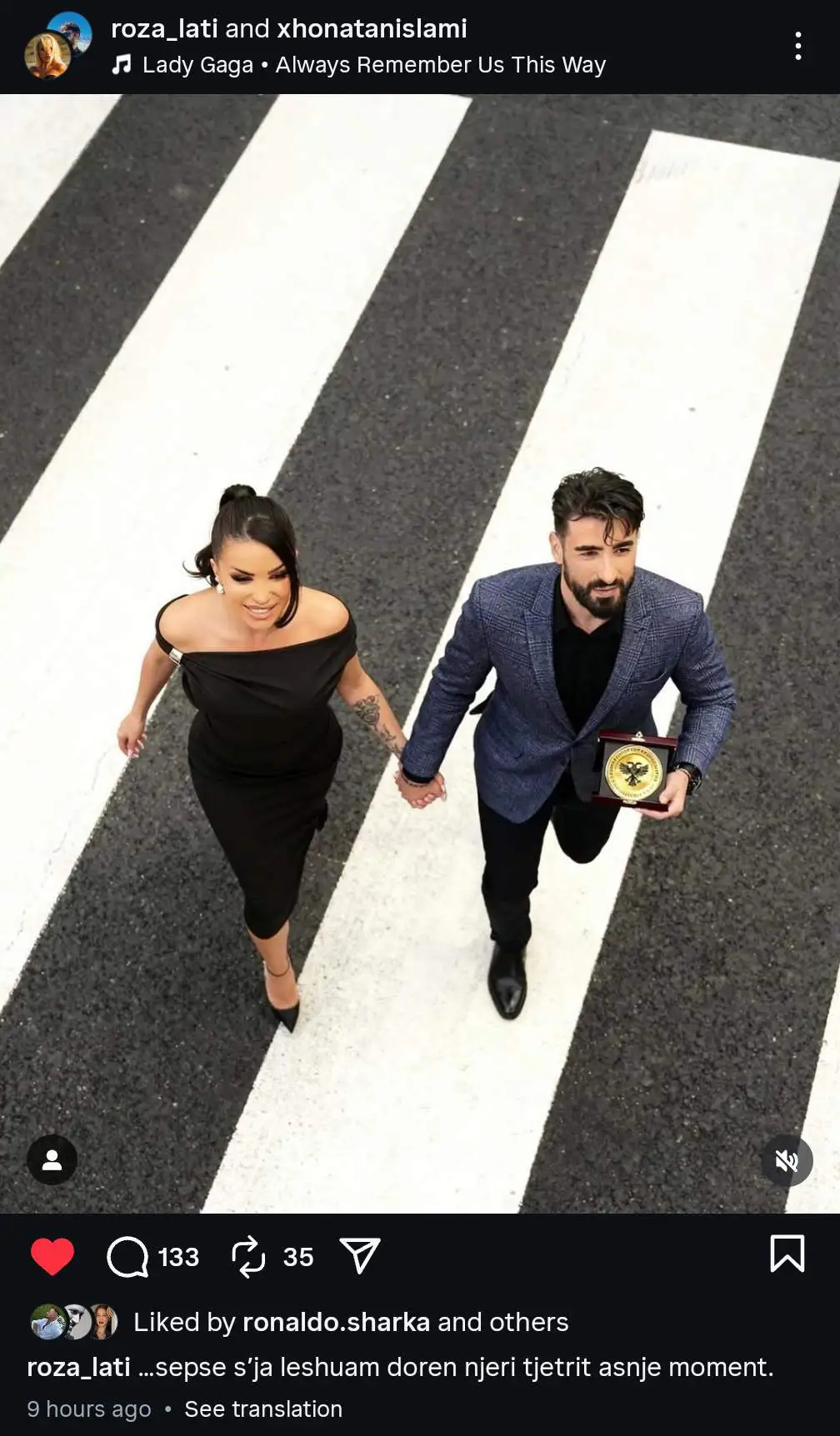 U fol për ndarje nga Xhonatani, reagon Roza Lati 1 IMG 4651