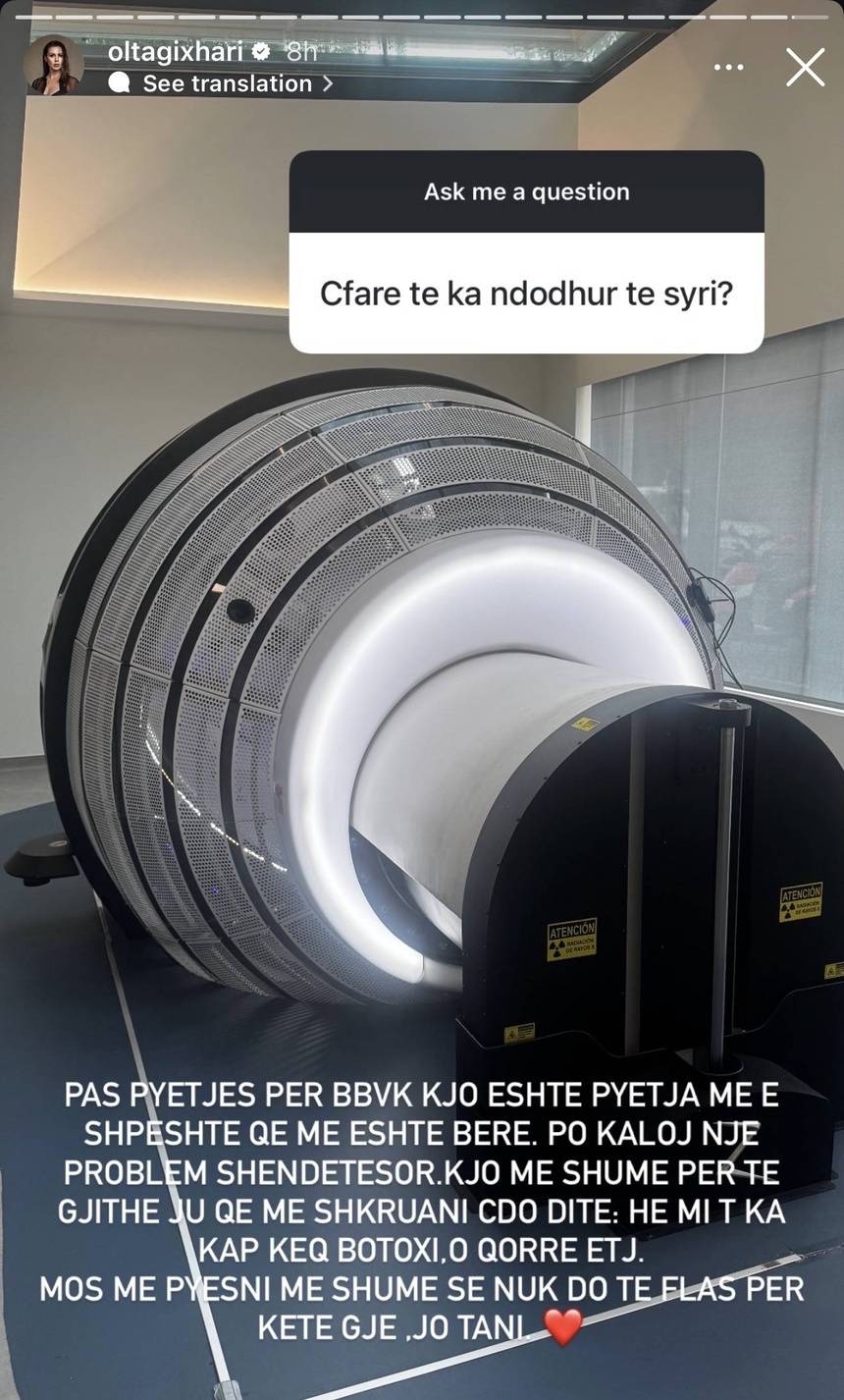 Olta Gixhari me probleme shëndetësore? Reagon aktorja: Mos më pyesni më shumë… 1 IMG 4913