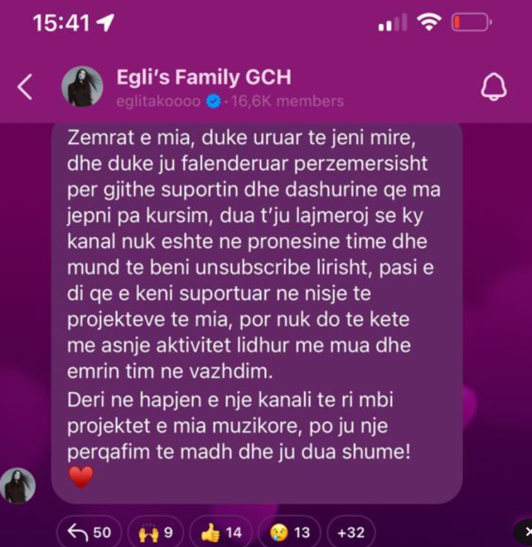 Njoftoi fansat! Nga çfarë u tërhoq Egli Tako? 1 IMG 5342