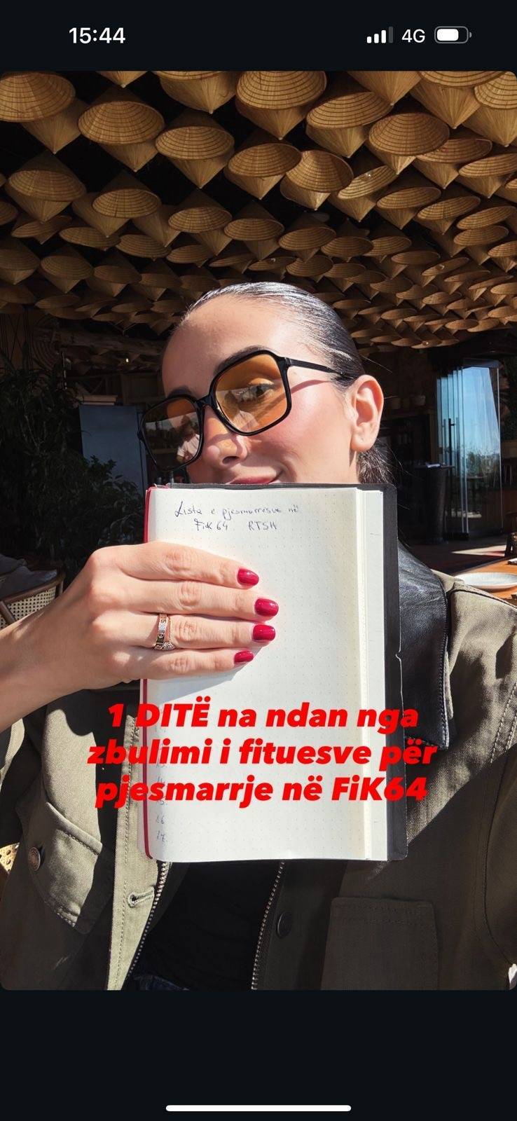 Elhaida Dani paralajmëron: nesër zbulohet lista zyrtare e pjesëmarrësve të Festivalit të 64-të të Këngës në RTSH 1 cbd23ef3 cb30 409b 9167 c545d7b04f57