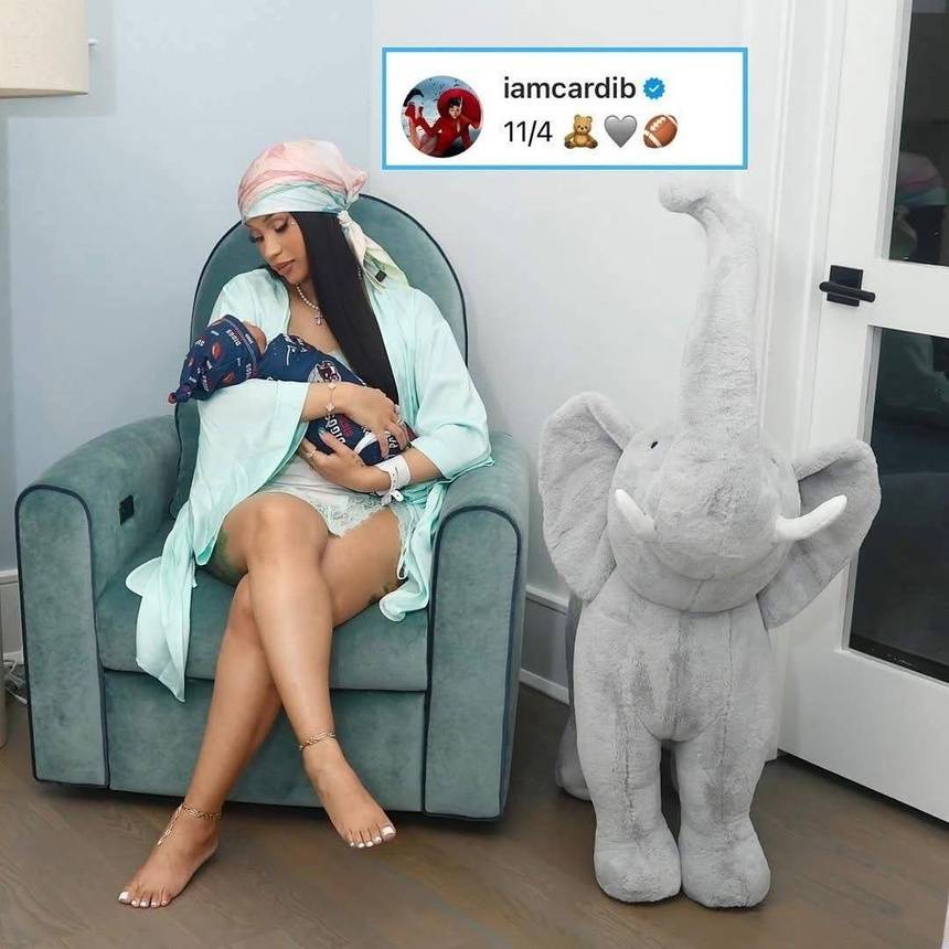 Cardi B ndan fotot e para me bebin 1 IMG 6902