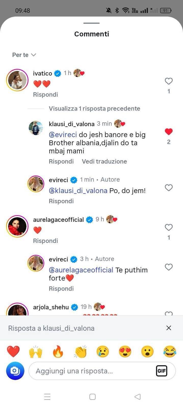 Lapsus apo shaka? Evi Reçi tregon publikisht për pjesmarrjen në Big Brother Albania 5 1 93f26941 e823 435f 95e4 85400a629195