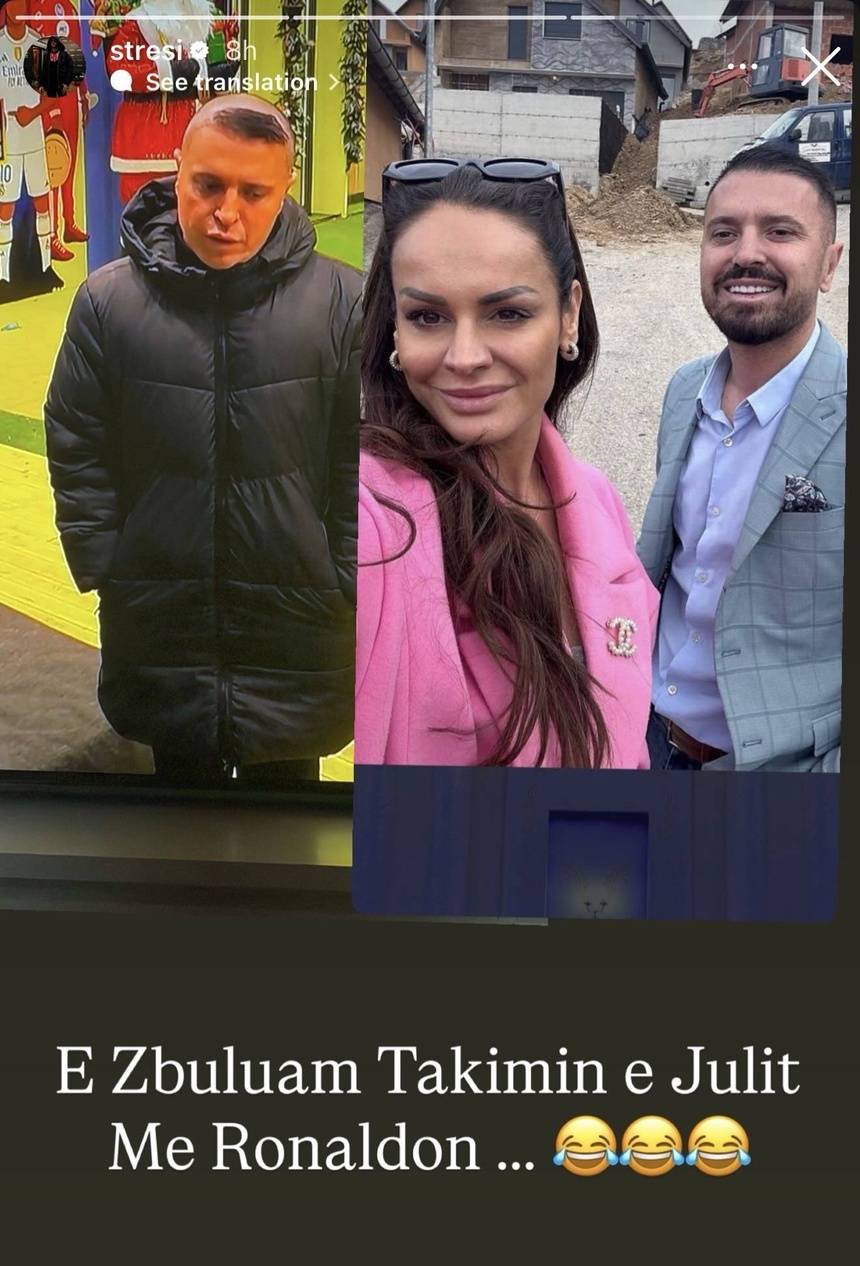 Takimi me Cristiano Ronaldon, Stresi ironizon Juliana Nurën 1 img 6668