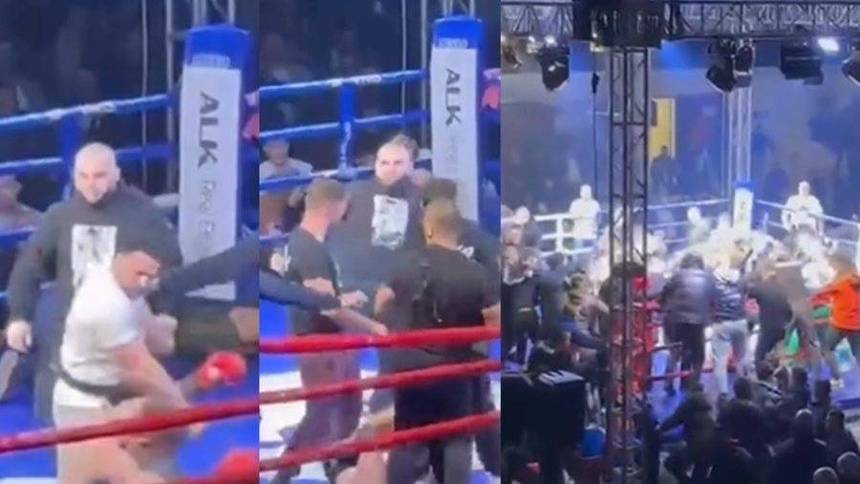 Dueli i “kick-box” kthehet në arenë lufte, tifozët dhunojnë me grushte e shqelma sportistin grek 1 img 7538
