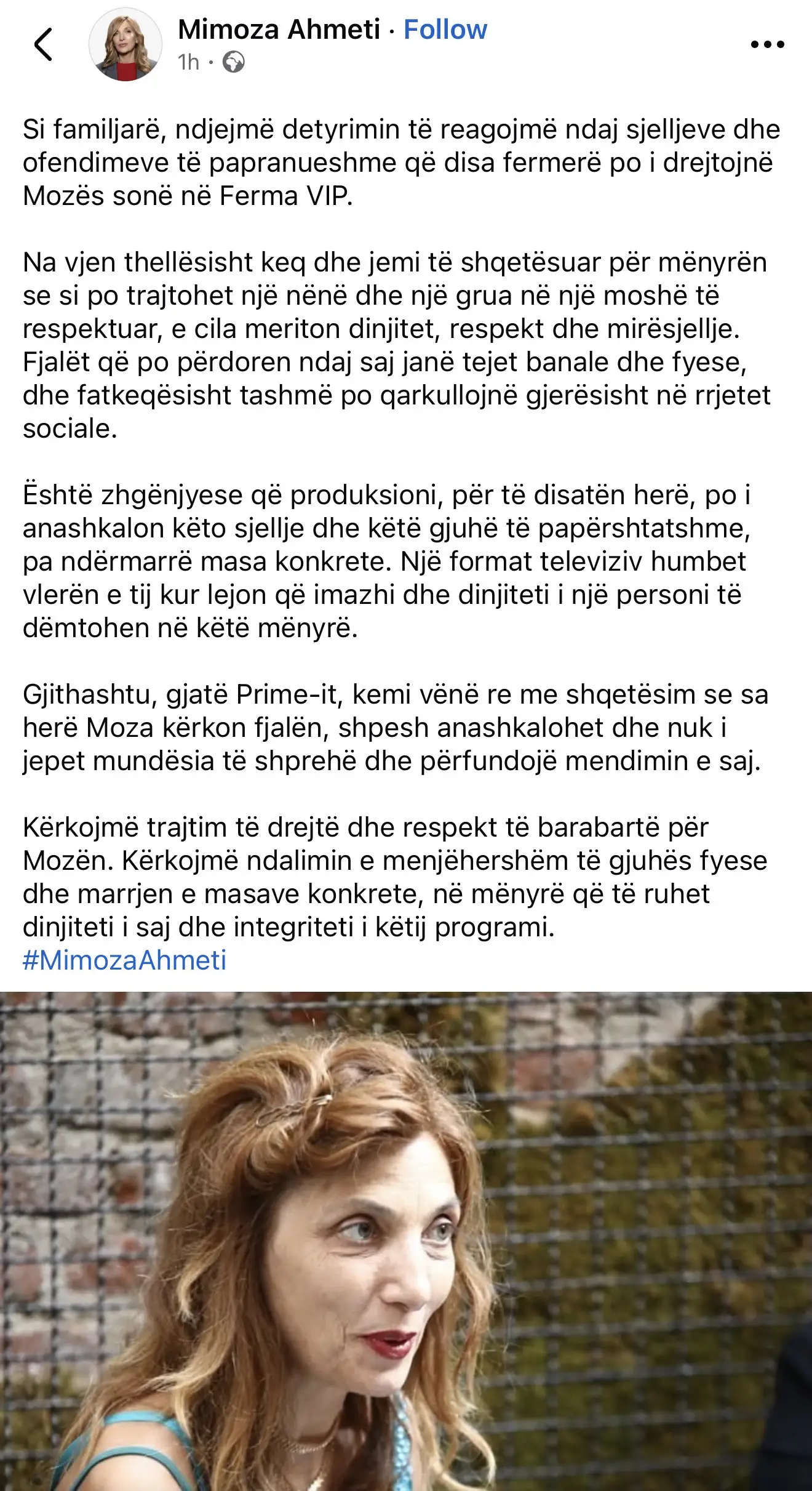 Familjarët e Mozës bëjnë reagimin e ashpër: Thirrje për ndërhyrje ndaj produksionit 1 IMG 0545
