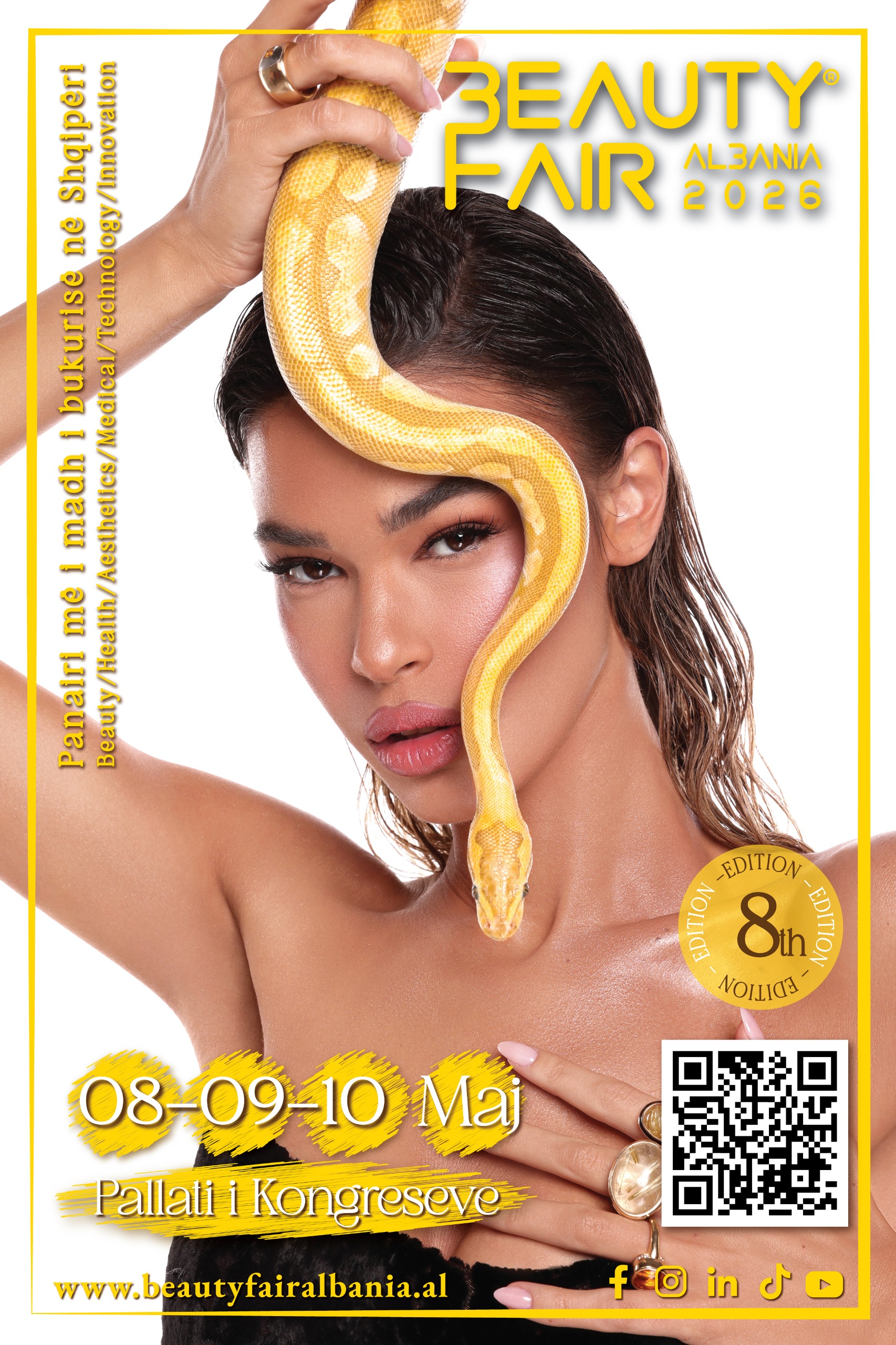 Beauty Fair Albania rikthehet me edicionin e 8-të në Pallatin e Kongreseve, 3 ditë kushtuar të bukurës 1 IMG 0797