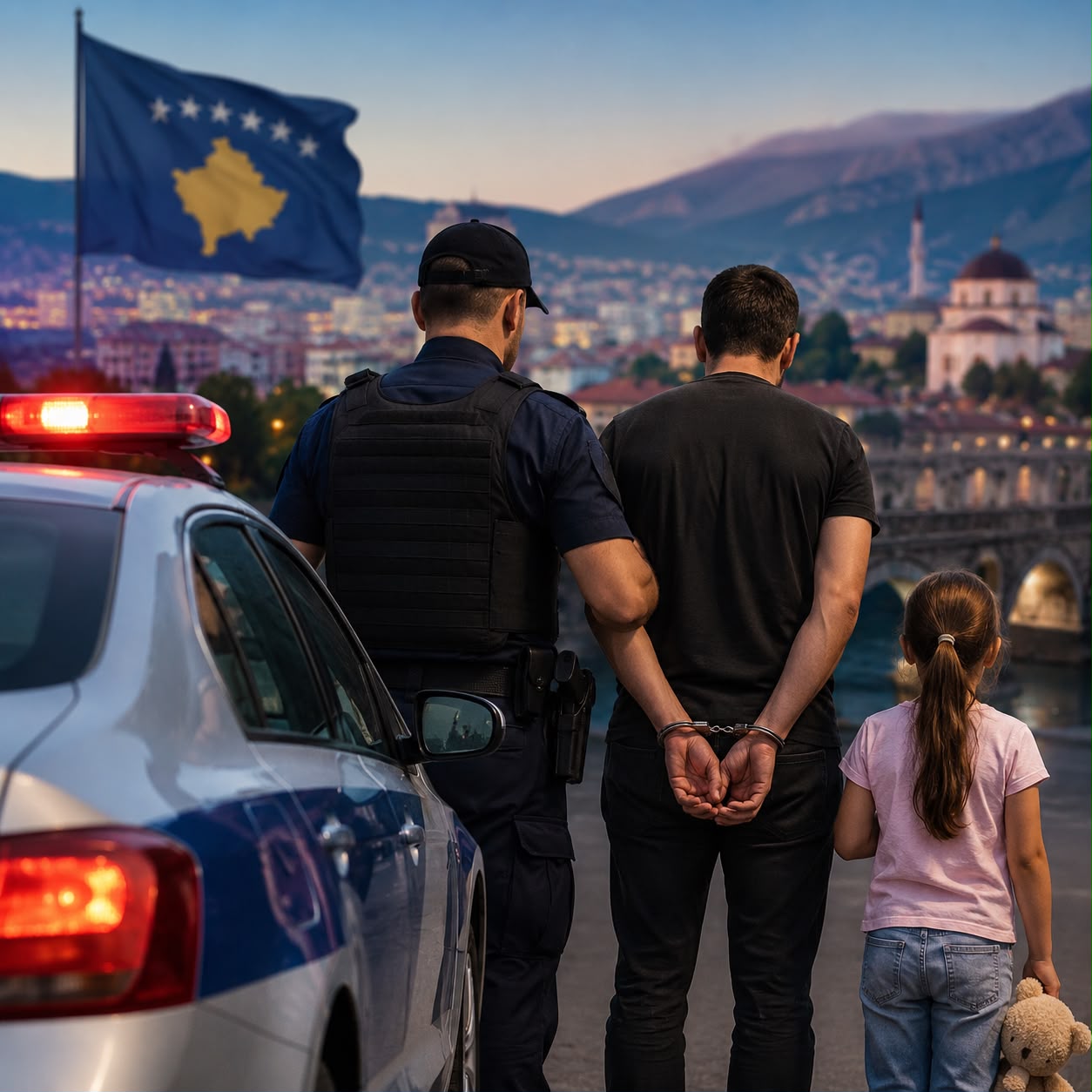 Mori vajzën 6-vjeçare pa leje dhe u arratis nga Spanja, 43-vjeçari ndalohet në Kosovë