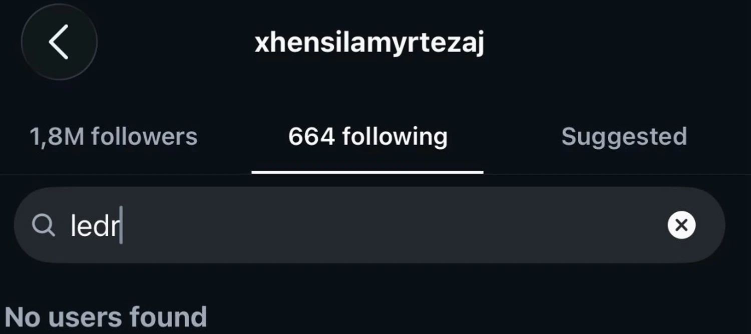 Lëvizja e papritur në Instagram rikthen vëmendjen te raporti mes Ledrit dhe Xhensilës 2 IMG 0700