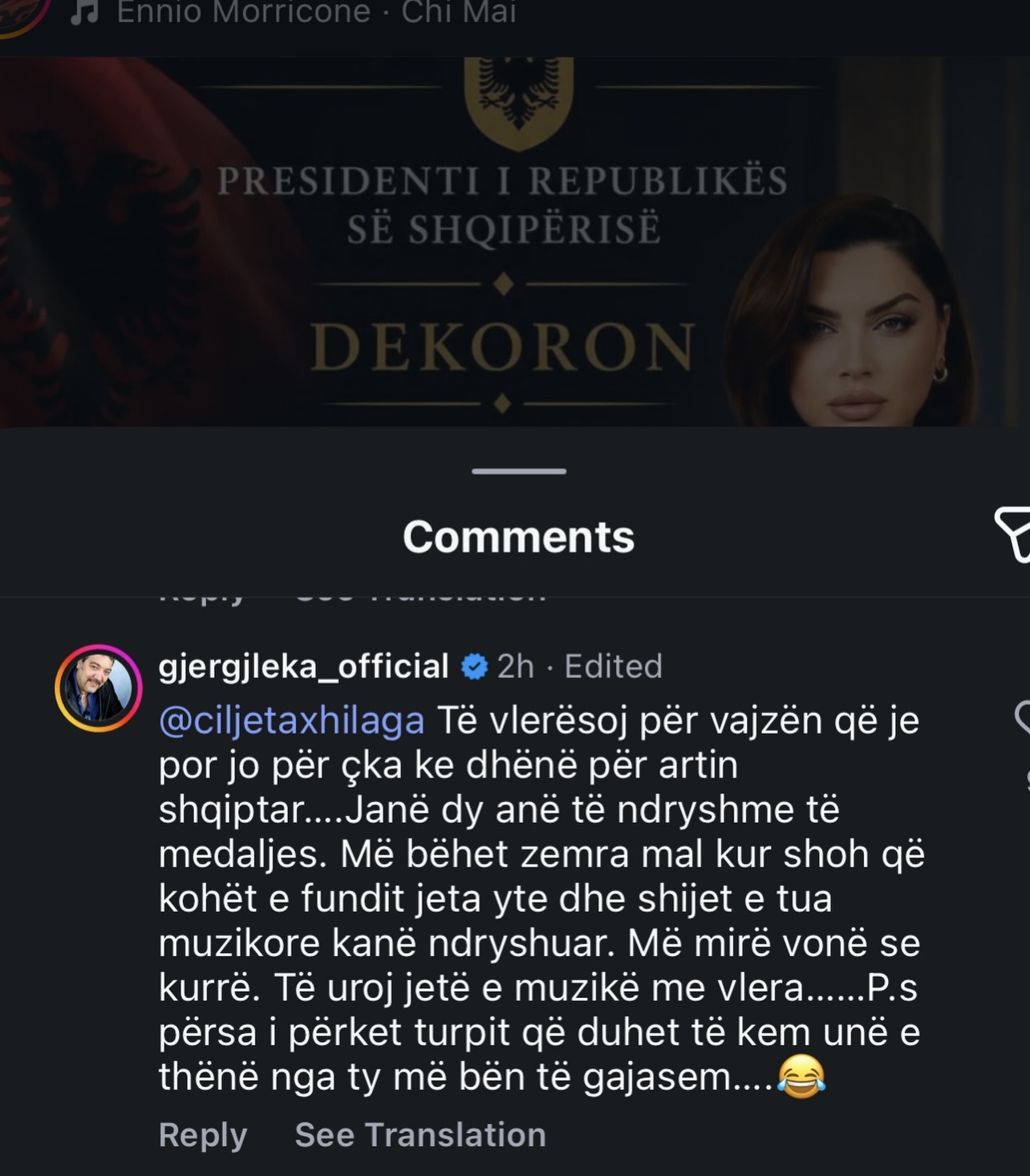 Nga një lajm i rremë në një përplasje publike mes Çiljetës dhe Gjergj Lekës: Të të vijë turp nga vetja 3 IMG 0715